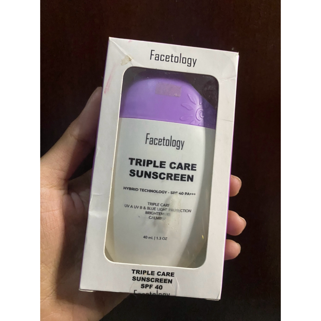 PRELOVED FACETOLOGY Triple Care SUNSCREEN