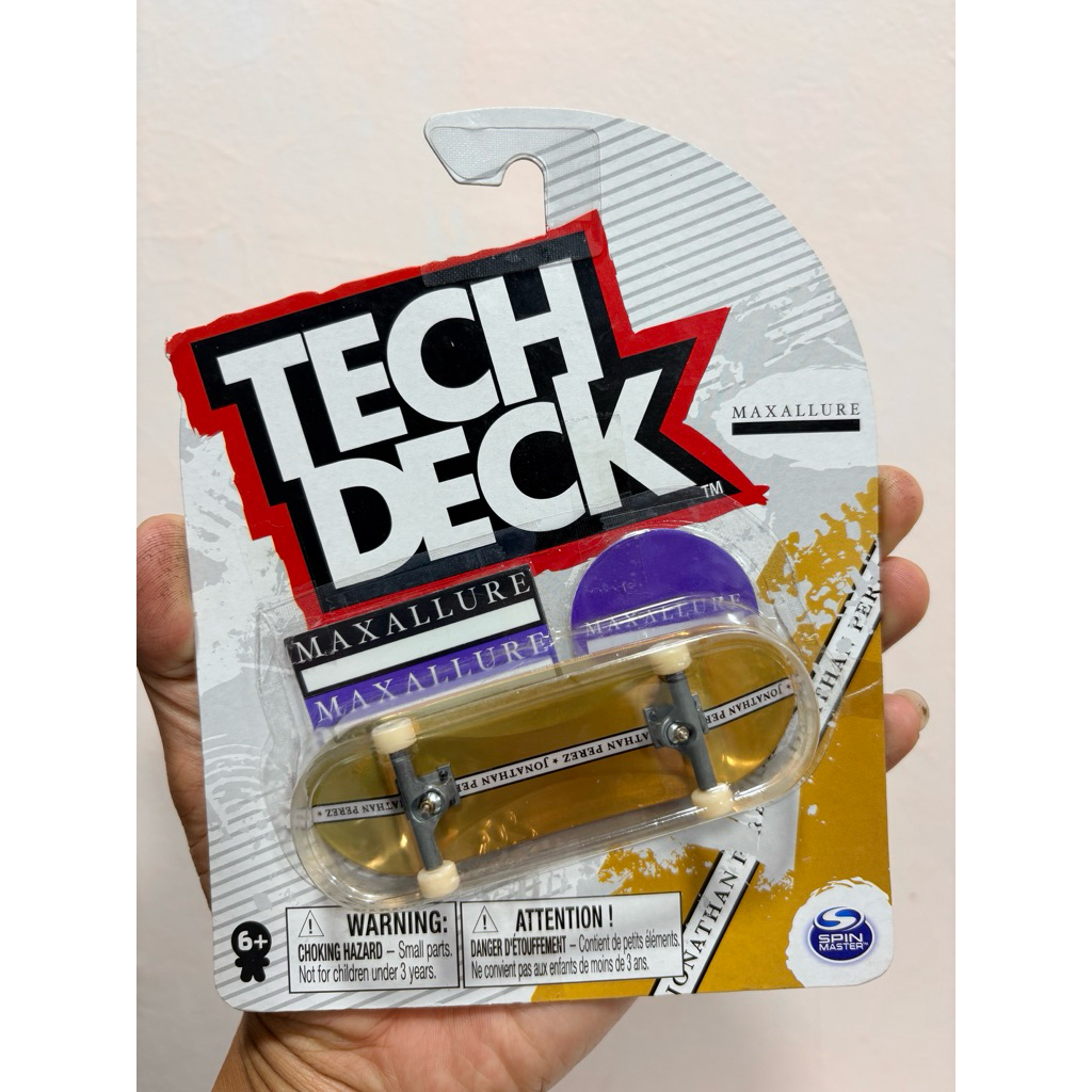 Tech Deck Jonathan Perez Gold Maxallure (Unsealed)