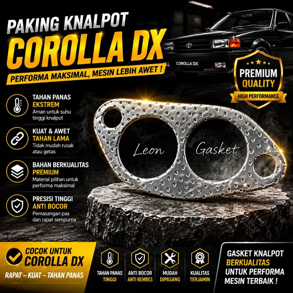 Paking Knalpot Corolla DX