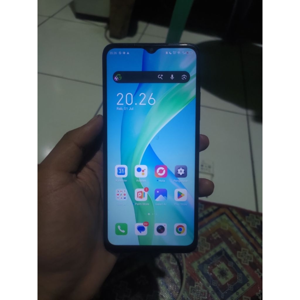 itel p55 5g 6/128 second normal hp casan ori