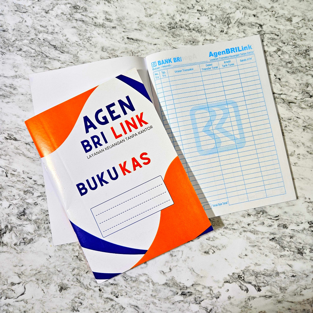 BUKU AGEN BRILINK BUKU TRANSAKSI BRILINK BUKU KAS BRILINK