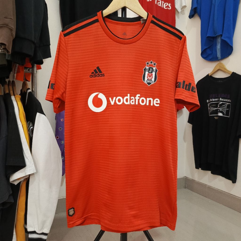 Kaos Jersey Bola Adidas Beksitas Away 2018 Size M Fit L Gym Padel Running Tennis Original Authentic