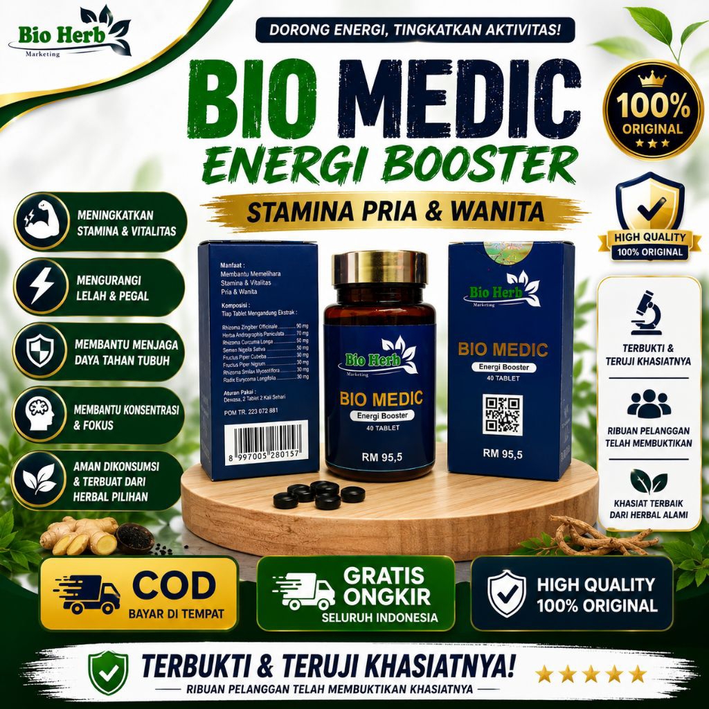Bio Medic PilHitam Ajaib Original Mengatasi Segala Keluhan Kesehatan