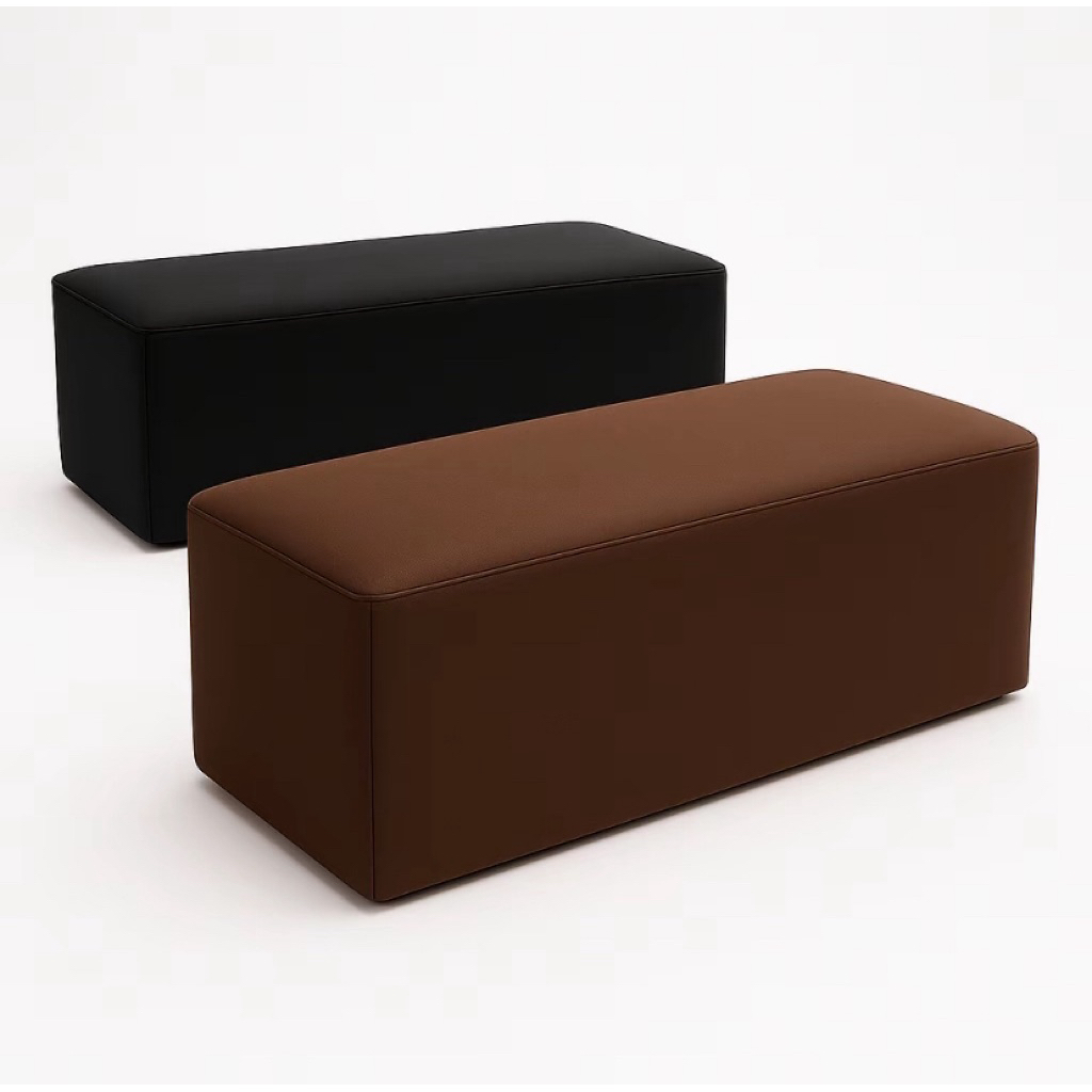 Sofa Cafe Sofa Bench Bahan Kulit Sintetis Anti Air