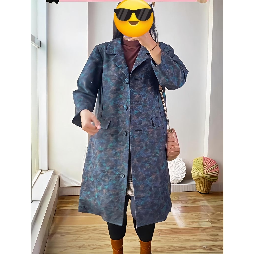 (Preloved) Long Coat Wool