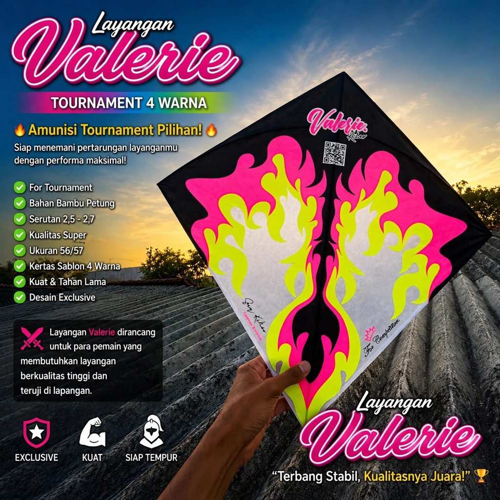 Layangan super aduan sukhoi spesial turnamen khusus lomba original valerie