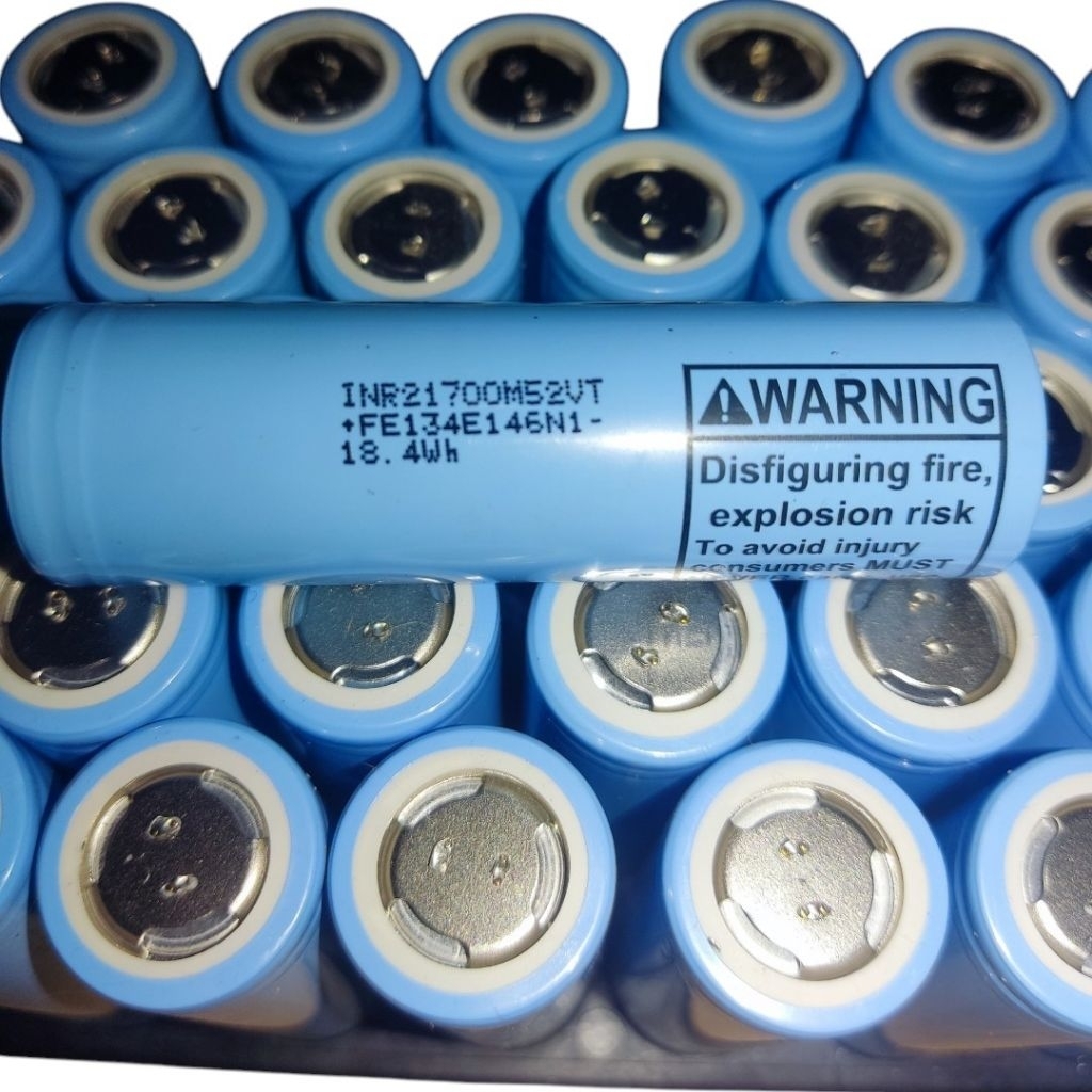 Baterai 21700 INR21700M52VT INR21700M50LT Samsung INR21700-50G Baterai INR LG high drain IR rendah