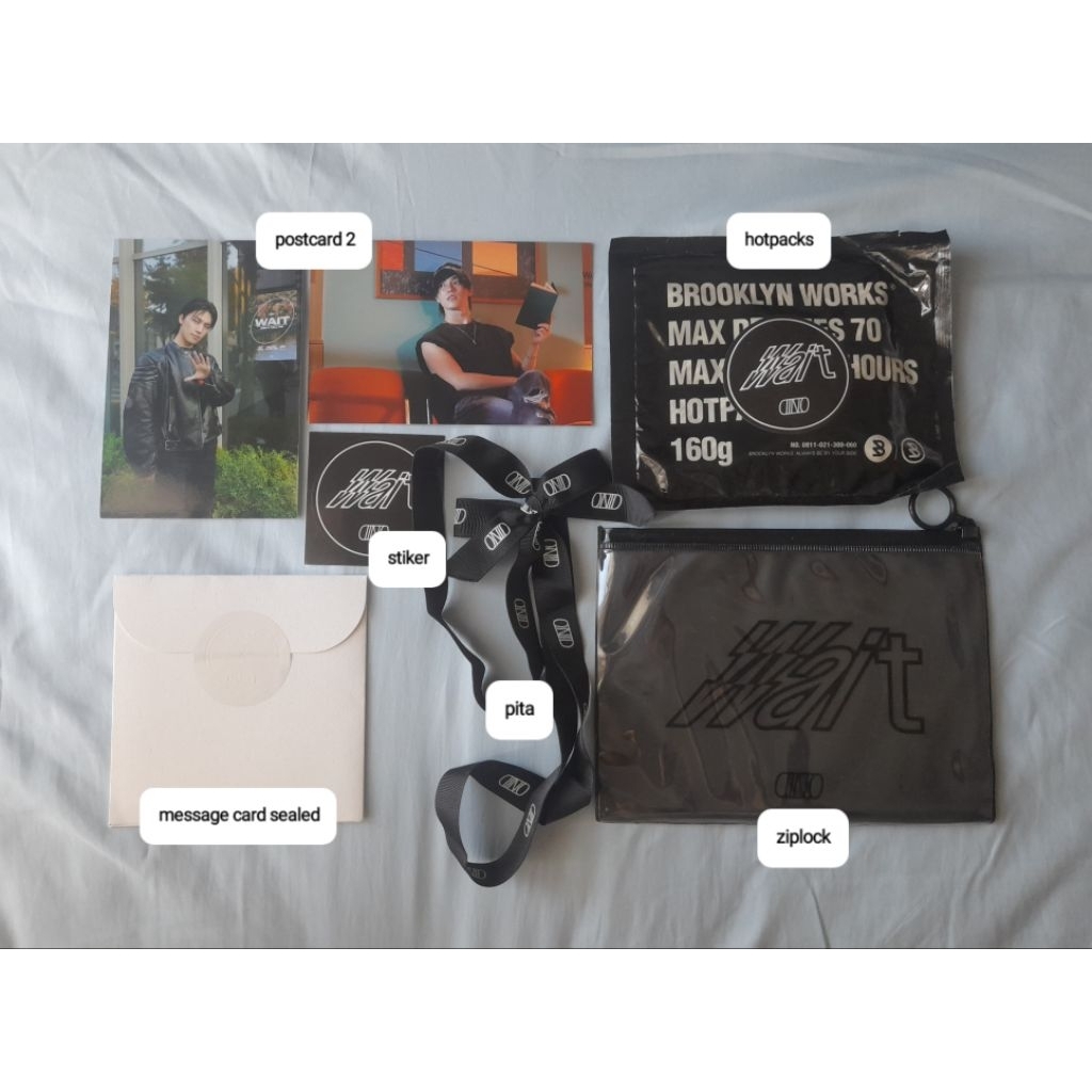 seventeen dino wait mixtape vol 4/13 broadcast gongbang kit rare limited bc gb postcard pouch solo