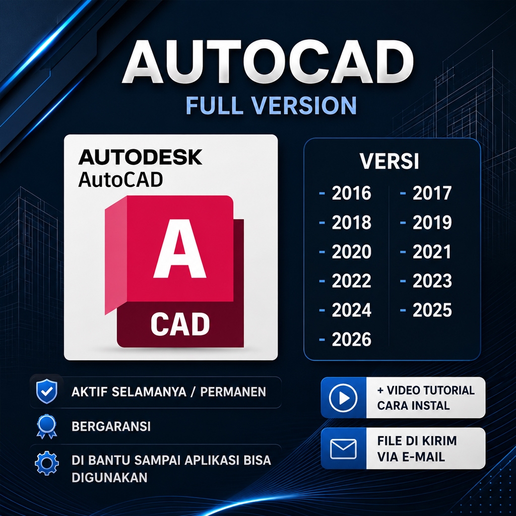 (RDP) AUTOCAD 2026 2025 2024 2023 2022 2021 2020 2019 2018 2017 2016 Full Ver (WIN)
