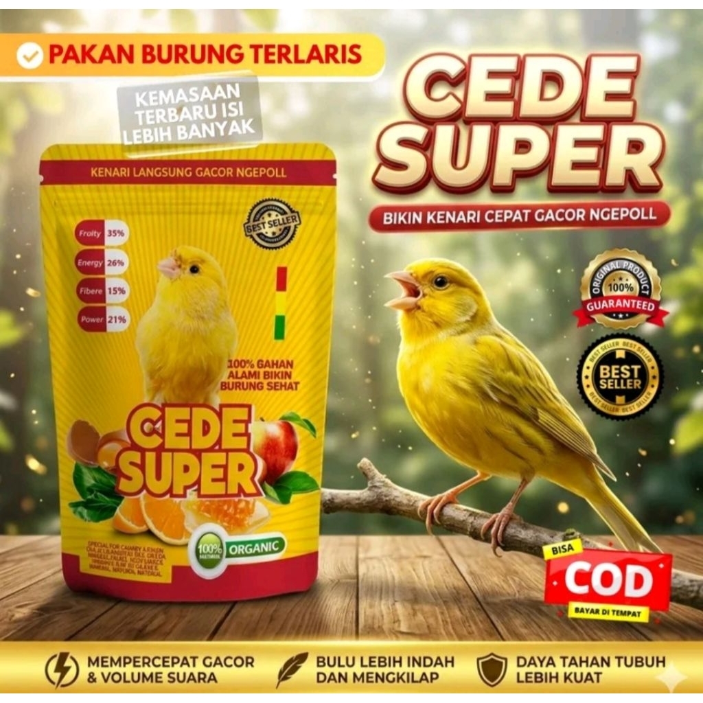 Suplemen Pakan kenari CEDE SUPER
