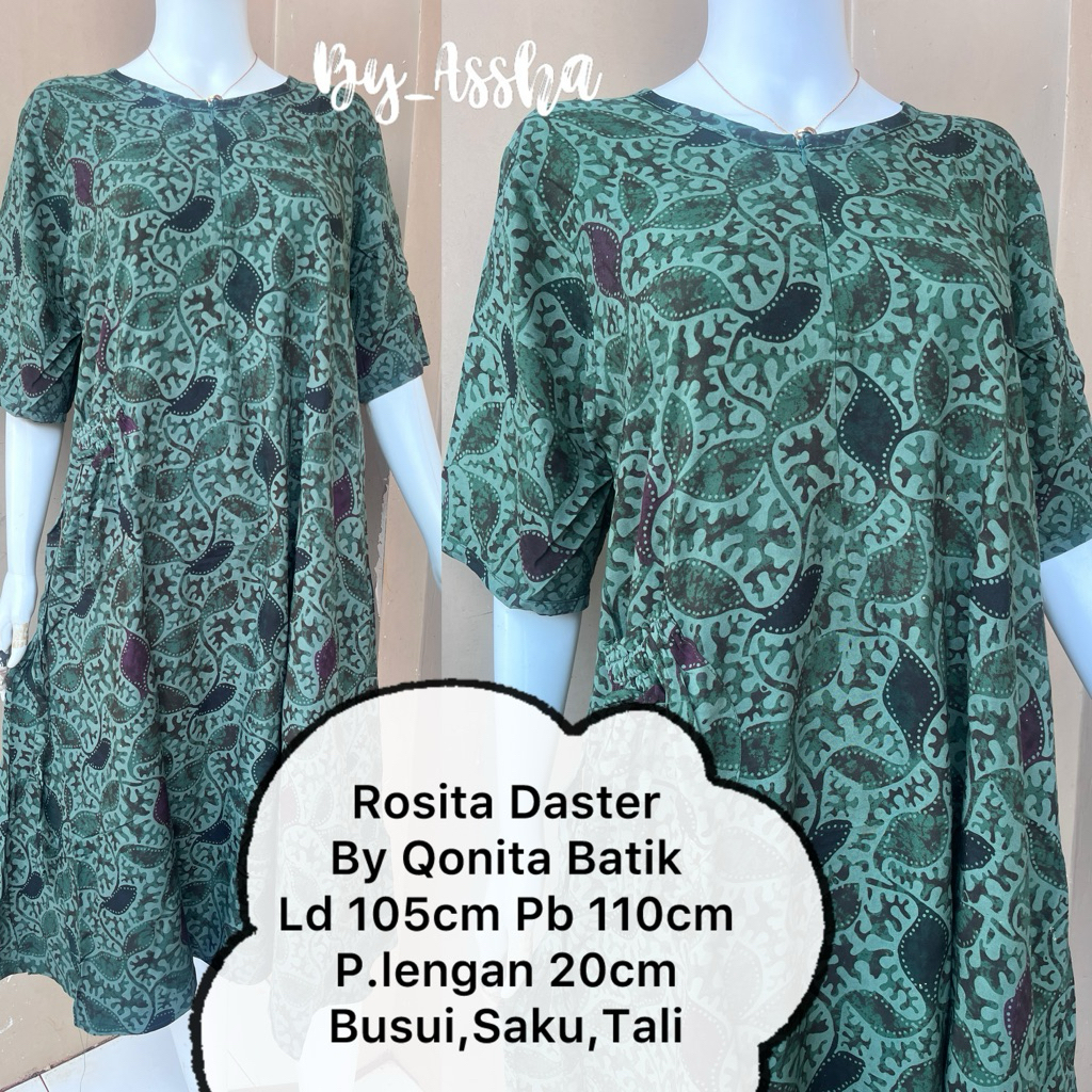 Daster Batik Qonita Pekalongan Rosita Busui
