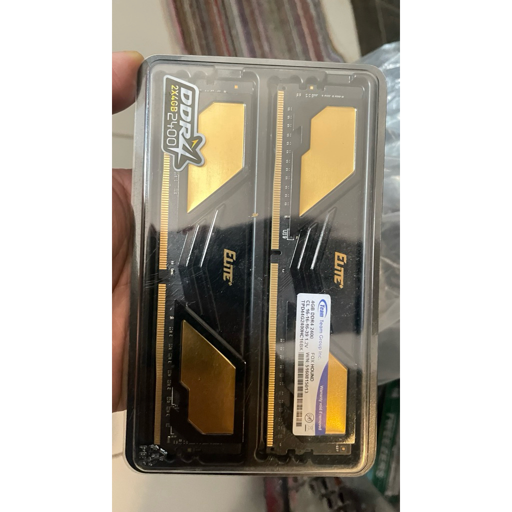 RAM Team elite 4gb x 2 2400 Mhz TEAM ELITE TEAM GROUP RAM memori komputer memory computer DDR4