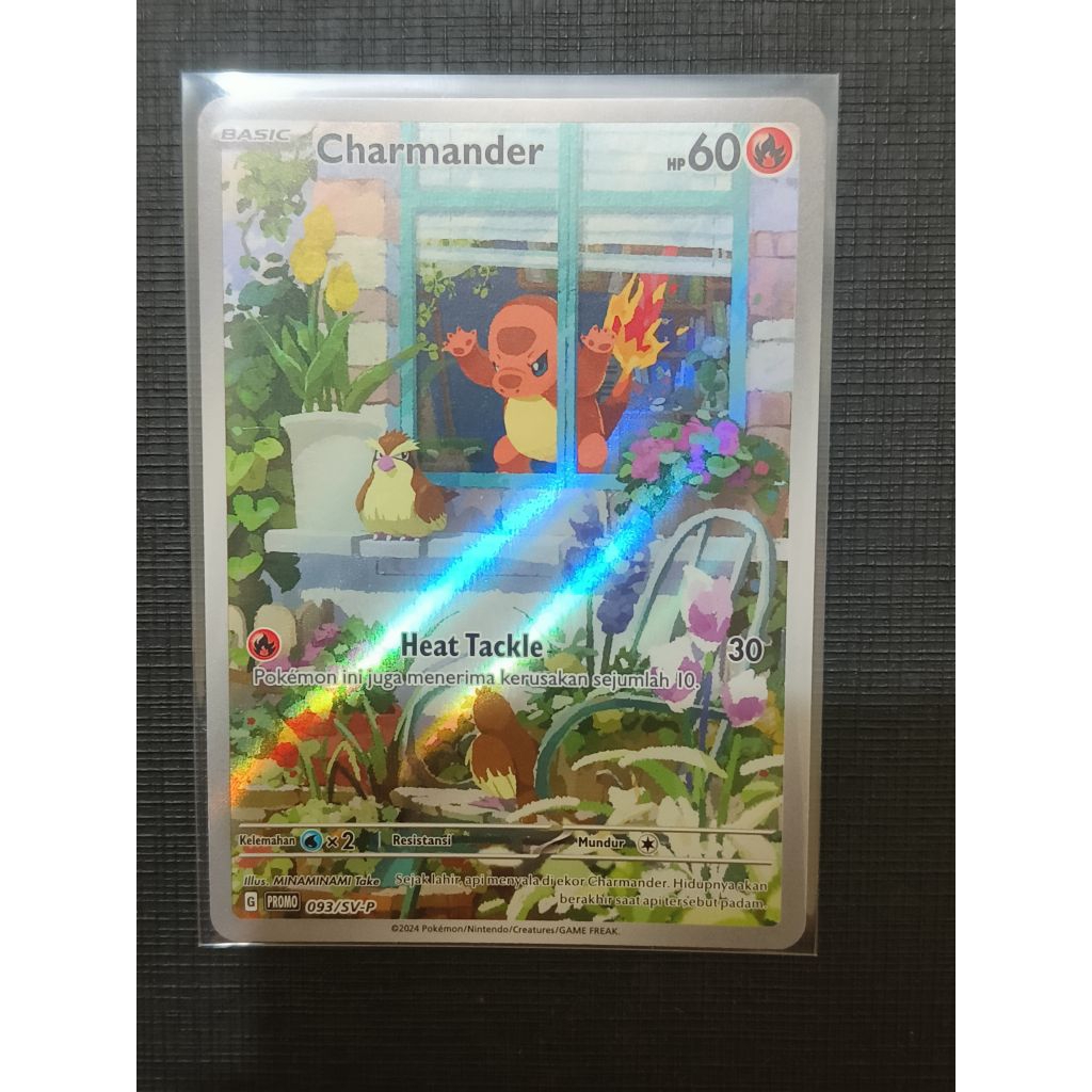 Pokemon TCG Indonesia Harta Berkilau Promo Charmander