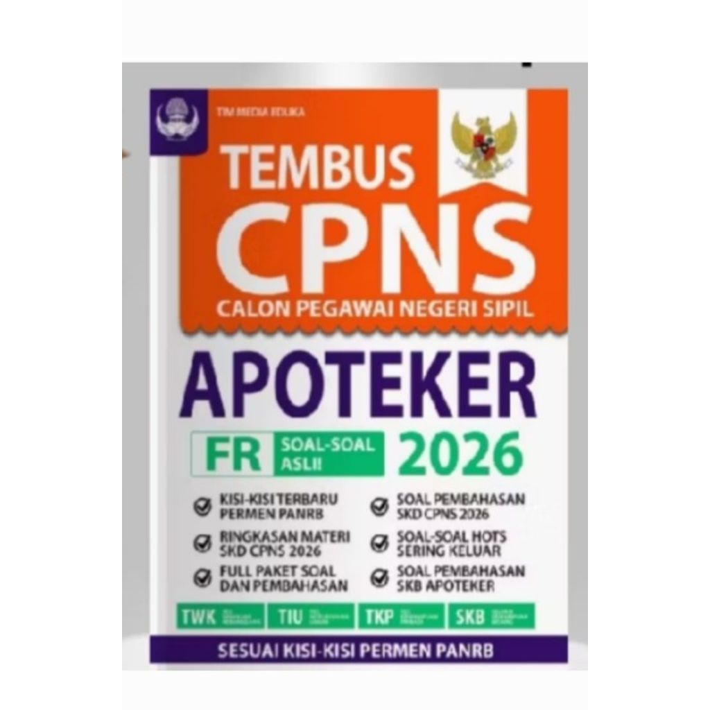 buku CPNS apoteker terbaru