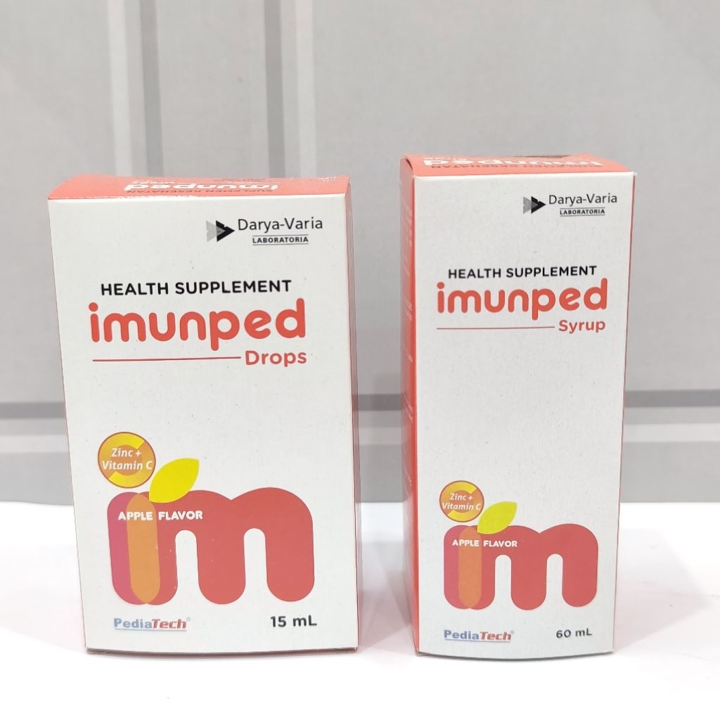 Imunped Drops 15 ml l Imunped Sirup 60 ml