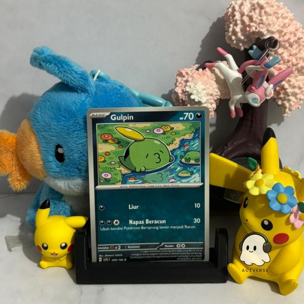 Gulpin 090/166 - sv7s Kartu Pokemon Indonesia