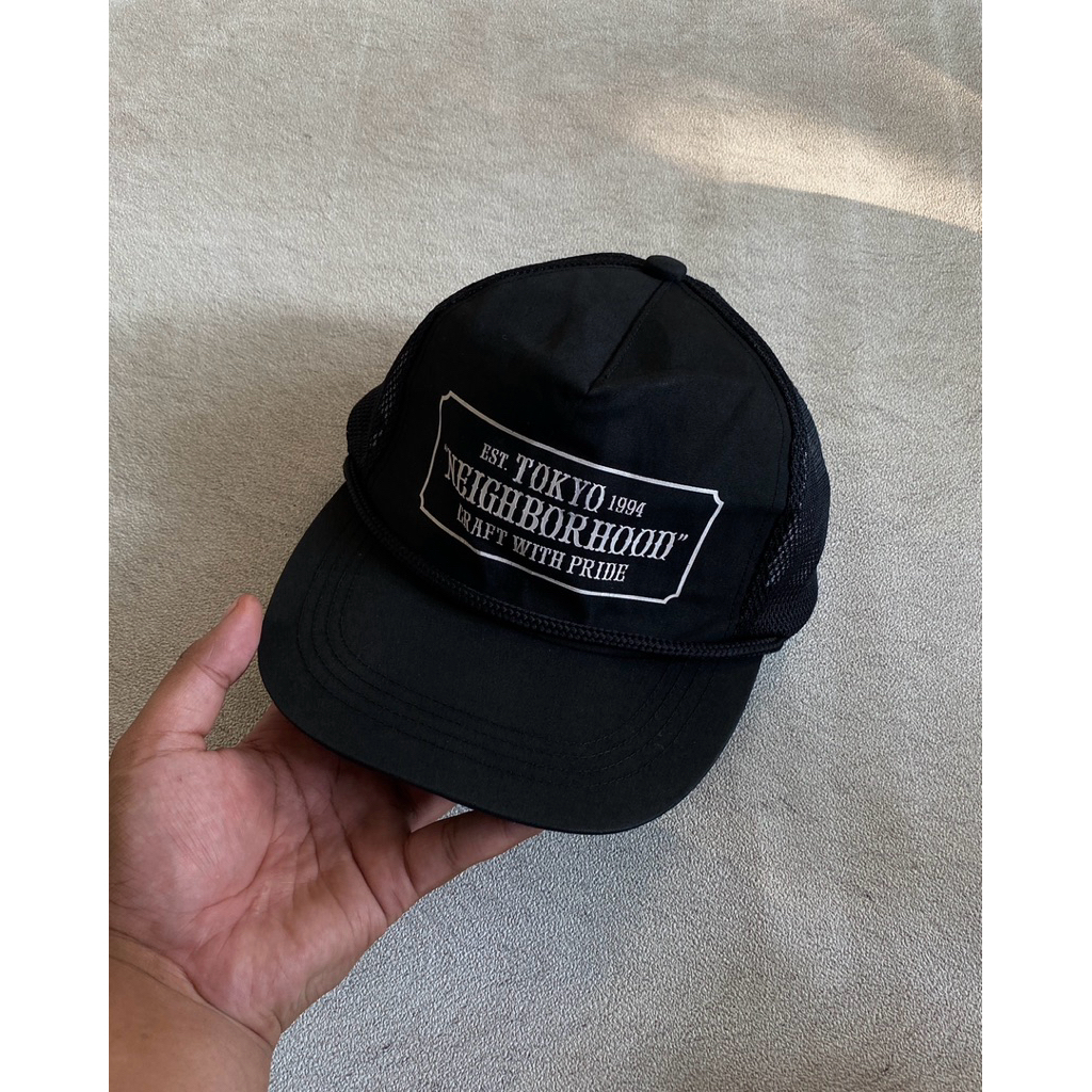 Neighborhood Classic Trucker Cap Black