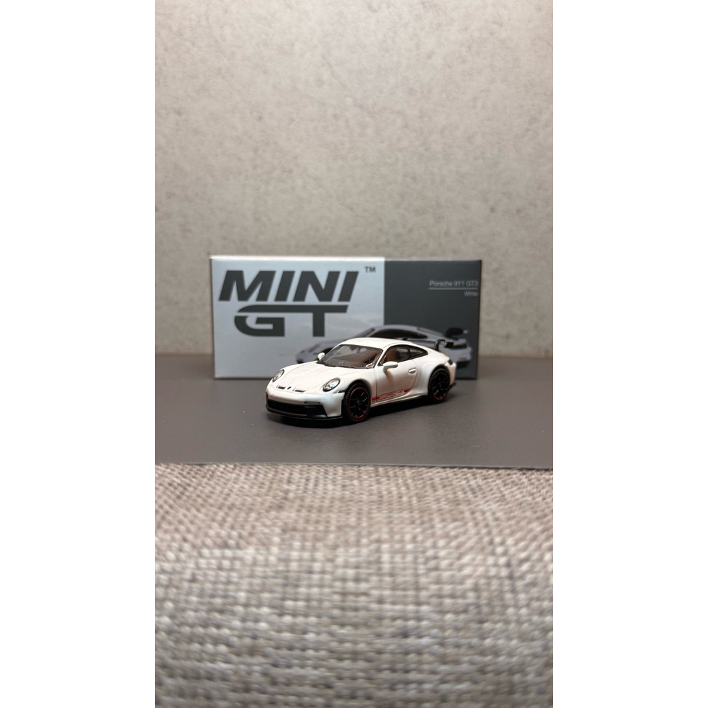 Mini GT #478 Porsche 911 GT3 White