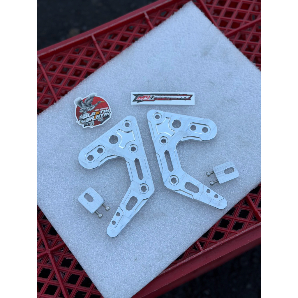 Kupingan lampu rxking a1racing cnc as 30 standart dan as 33 ninja breket lampu rx king cnc a1 racing