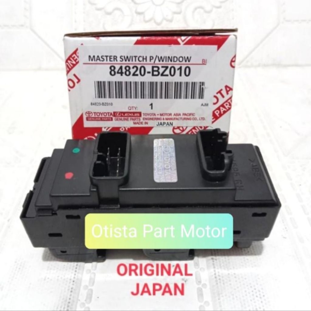 SWITCH MASTER POWER WINDOW LUXIO AVANZA XENIA 84820-BZ010 ORIGINAL
