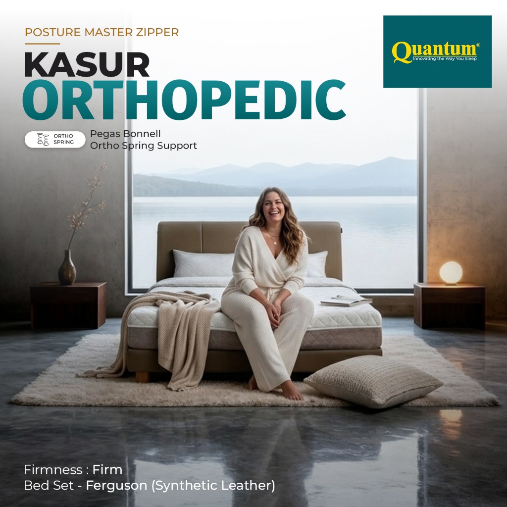 Quantum Kasur Orthopedic Posture Master Zipper