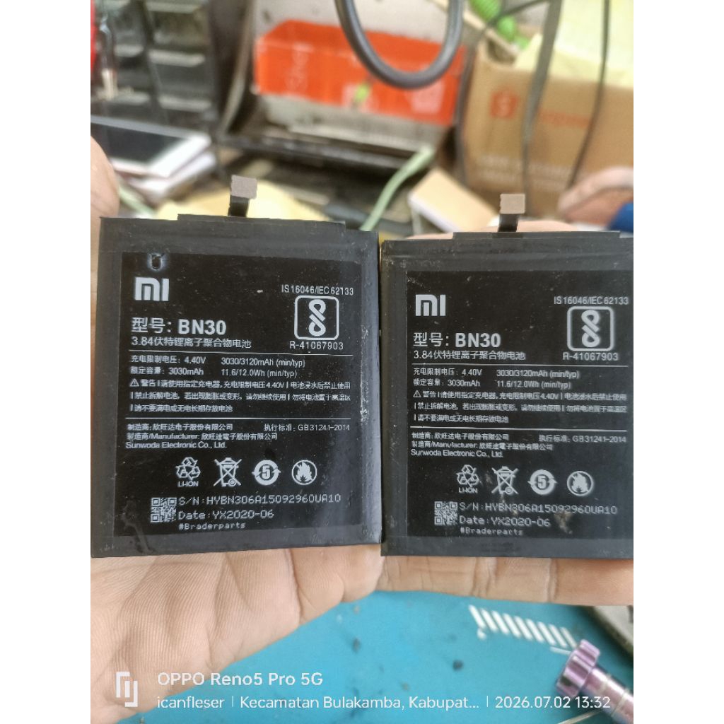 btre bn40 redmi 4a lokal normal