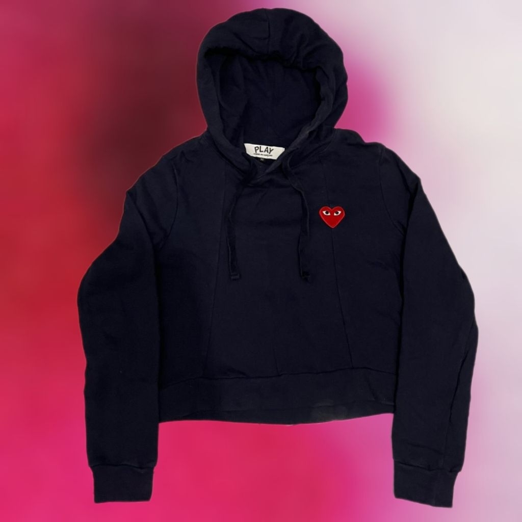 hoodie croptop PLAY CDG