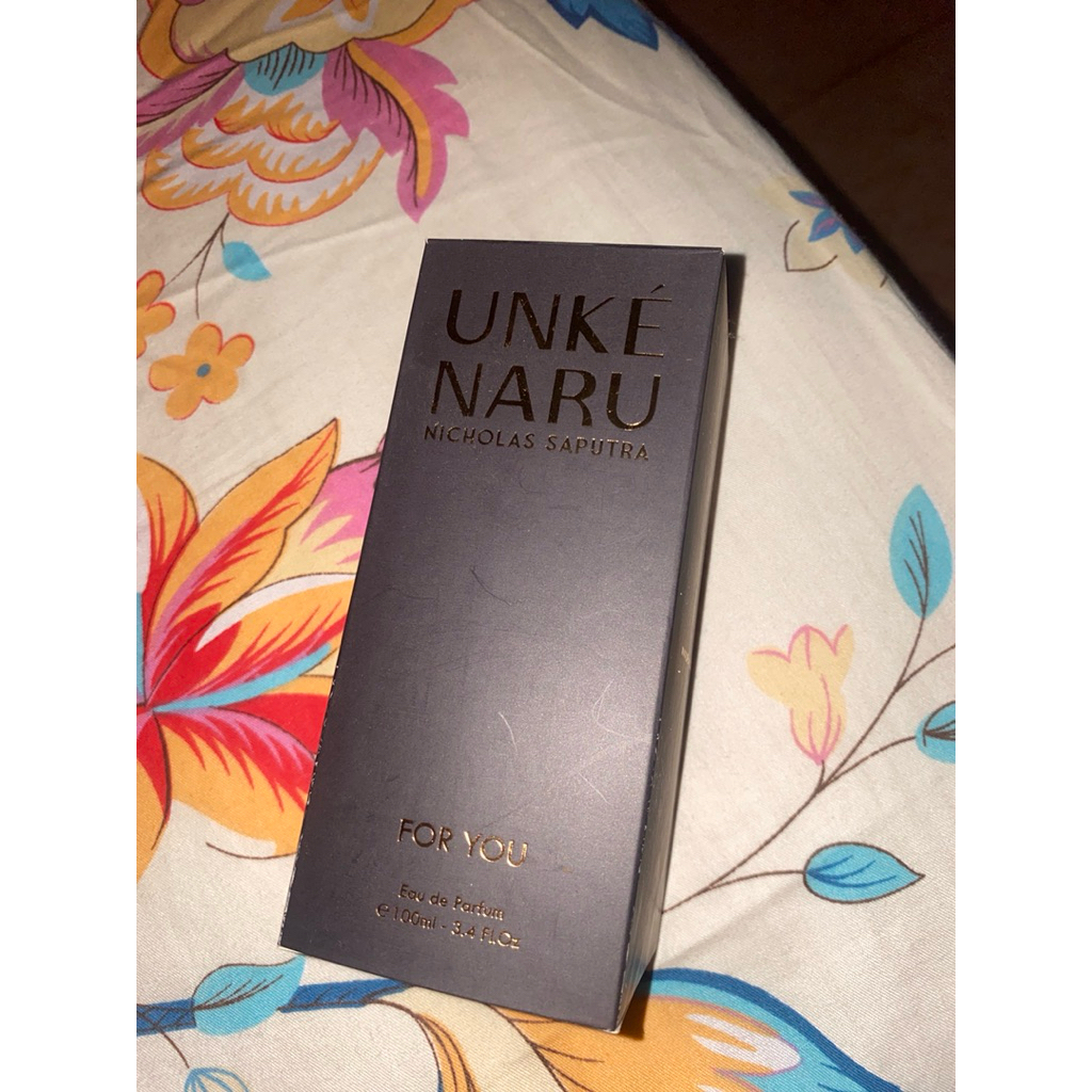 UNKE NARU Nicholas Saputra For You EDP 100ml Original Preloved