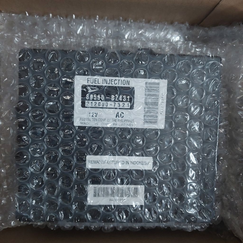 ecu rush konde original baru 89560-BZ431-CE
