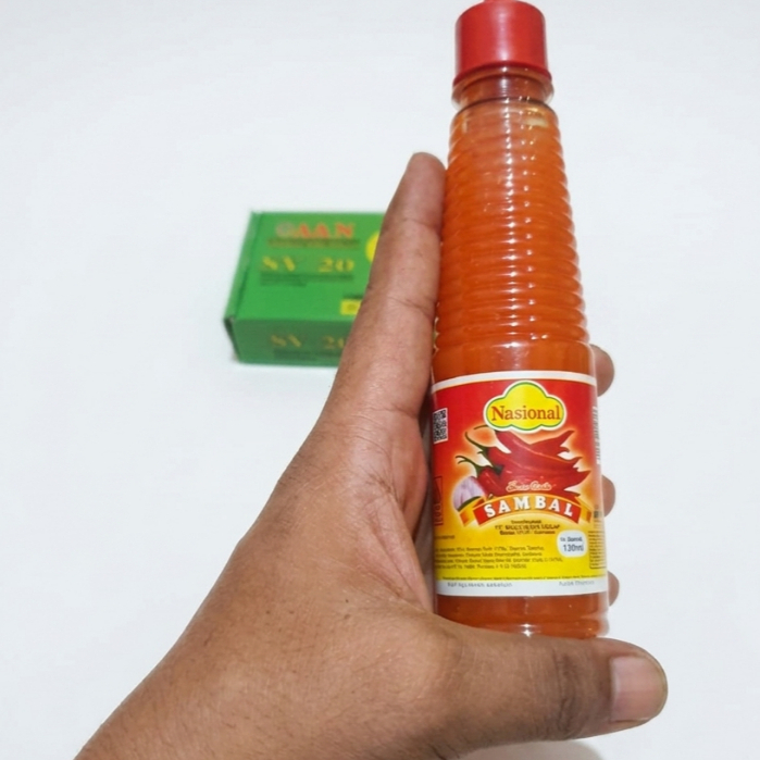 Saos Nasional Kemasan Genggam JBS FLAT 12 - 1 Dus Pedas Menggunggah Selera Citra Rasa Pedas Original