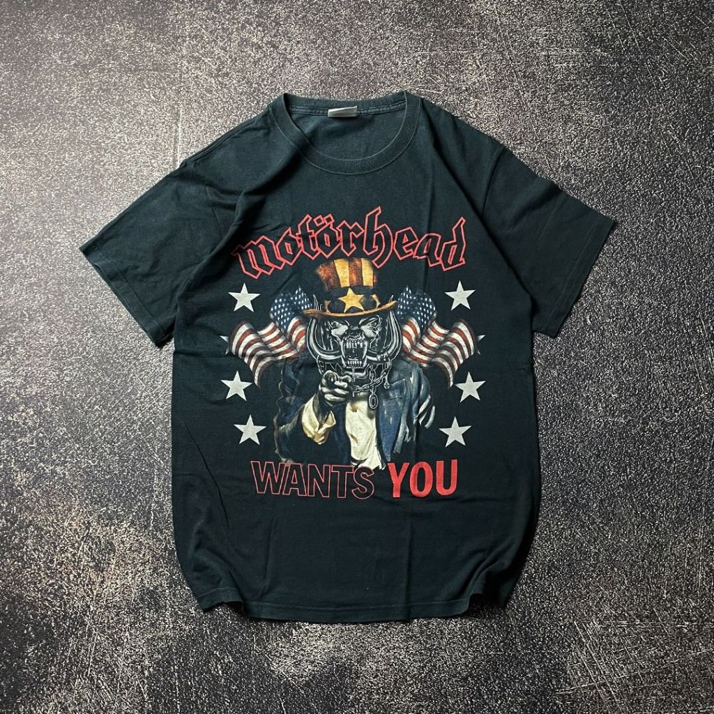 MOTORHEAD - WANTS YOU Kaos Band Original (Preloved)