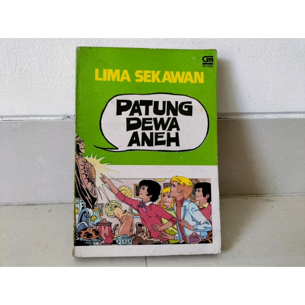 Novel Lima Sekawan Patung Dewa Aneh (knrs), karya Claude Voilier
