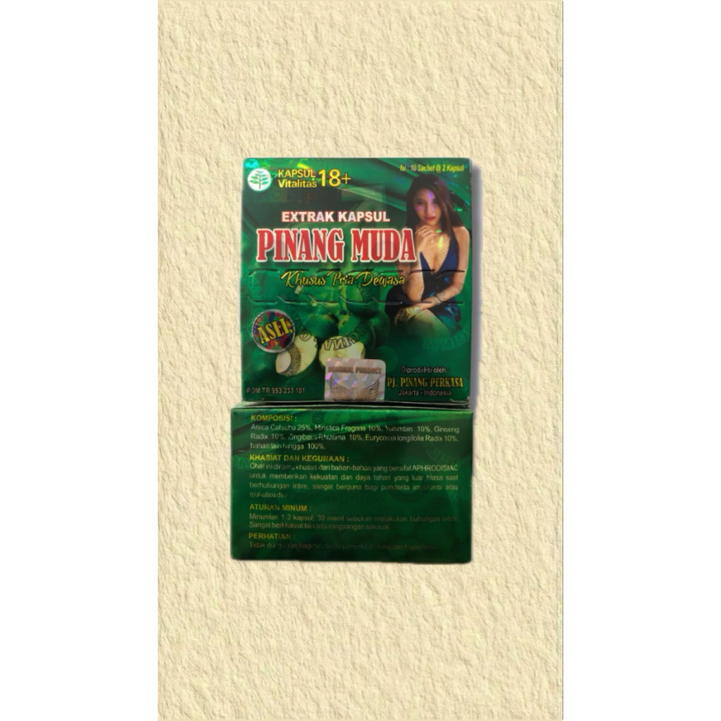 PINANG MUDA KAPSUL ORIGINAL