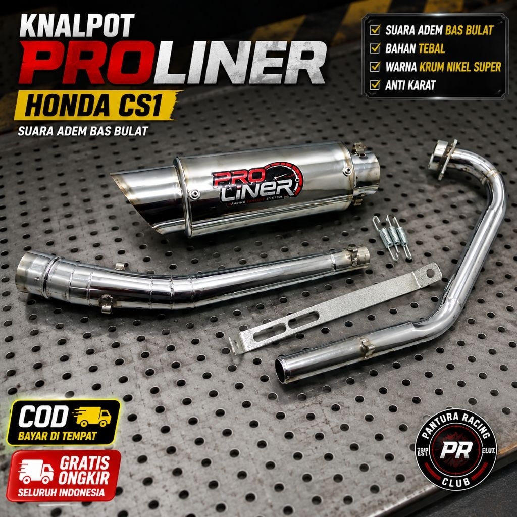 Knalpot Proliner CS1 Full crom