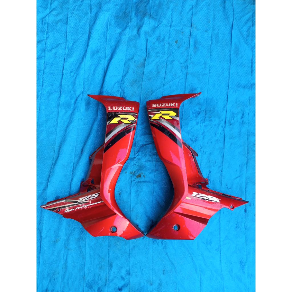cover sayap Suzuki Shogun FL 125 Original / sayap kanan kiri Shogun sp Original copotan