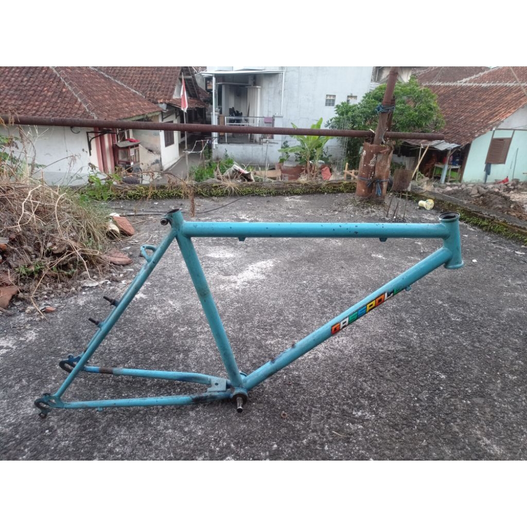 Frame sepeda mtb 26 tinggi CT 19 cm second antiq jos