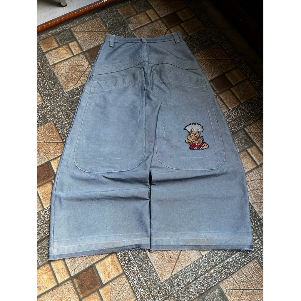 celana y2k big pocket wonder