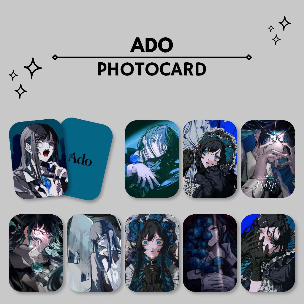 PHOTOCARD ADO UTAITE MV GLOSSY 5,5cm×8,5cm