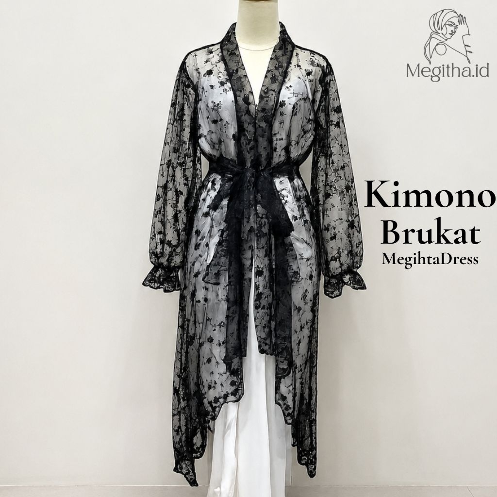 Outer Kebaya | Kimono Brukat | Outrt Brukat Dress | Outer Kebaya Dress  By Megitha