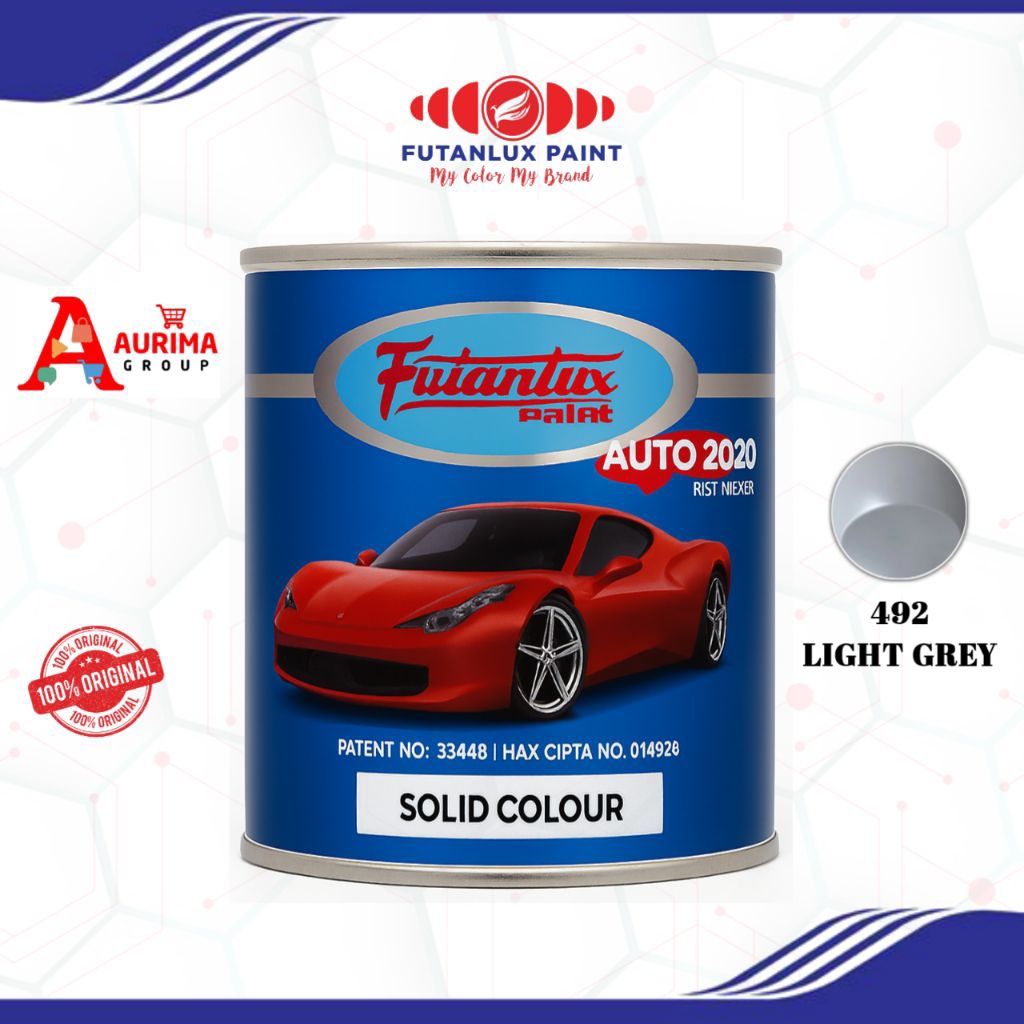 CAT DUCO FUTANLUX LIGHT GREY-492 CAT MOBIL MERK FUTANLUX 1LITER REPACK