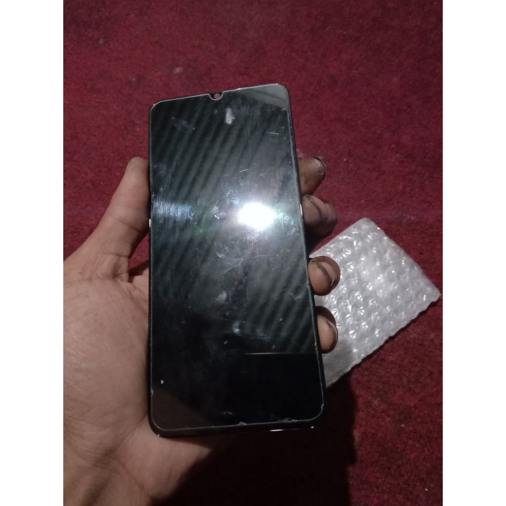LCD oppo a16e . original copot an