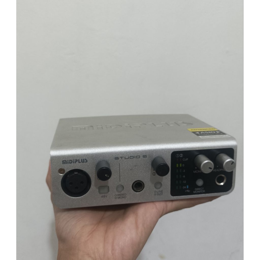Mic Samson dan Soundcard Midiplus Studio S | Bekas Baik