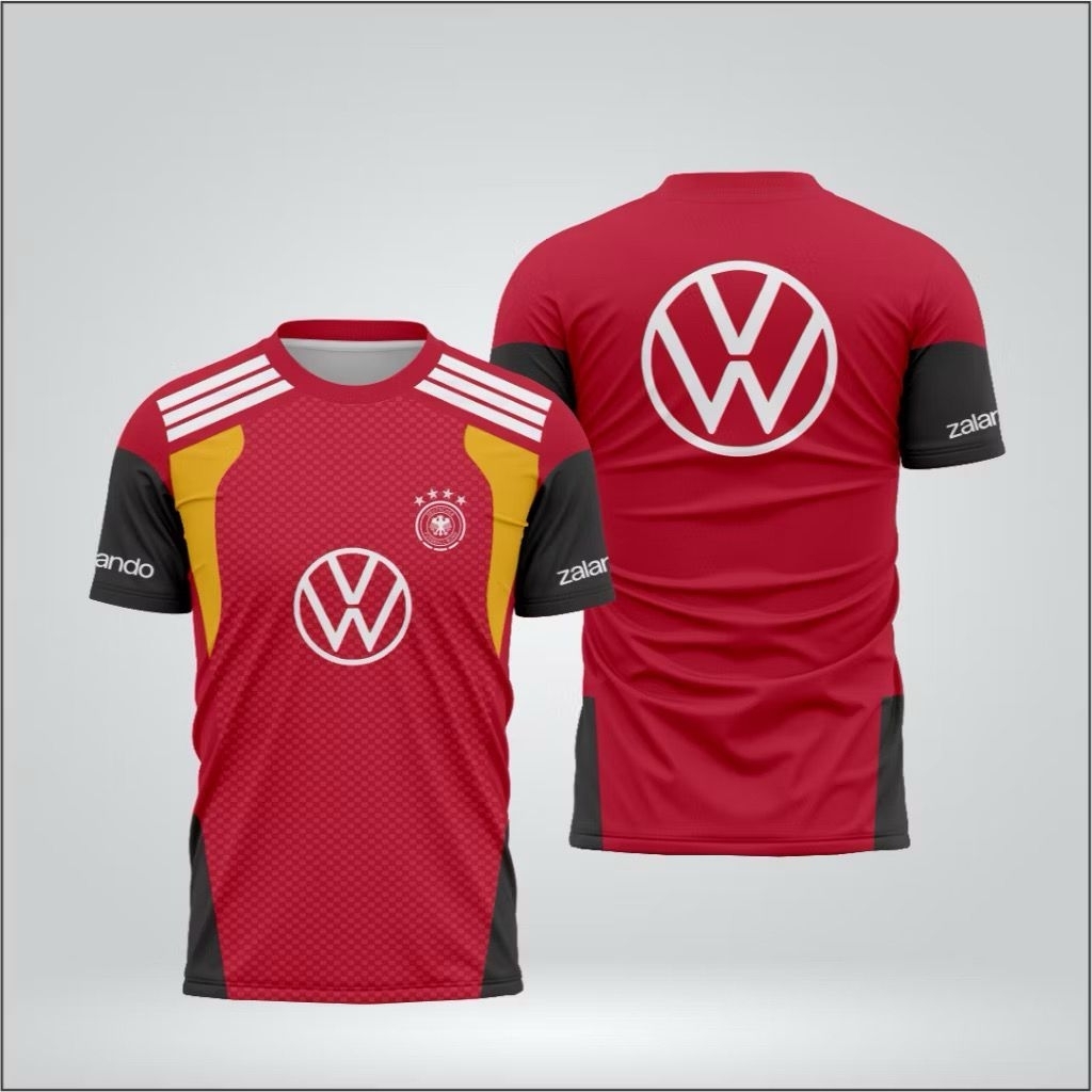 JERSEY JERMAN PREMATCH PIALA DUNIA 2026 FULL PRINTING