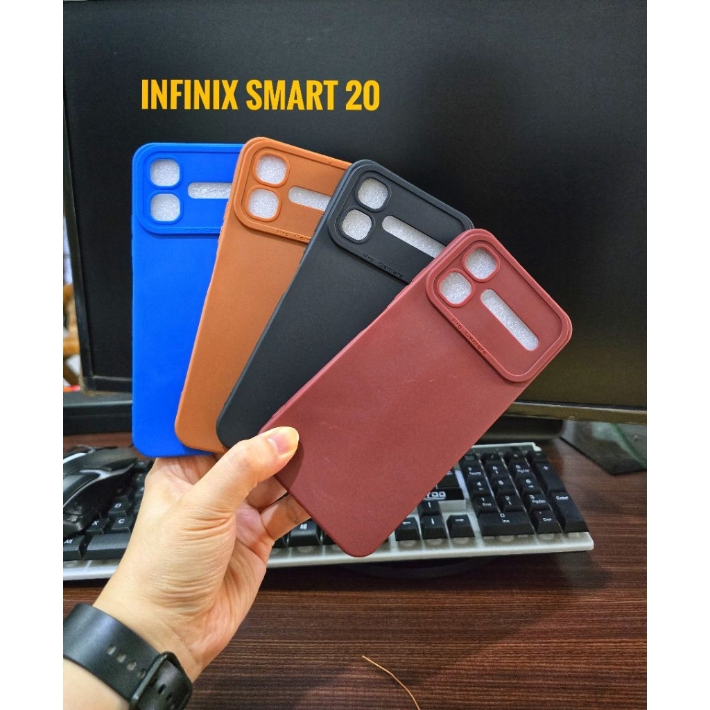 SOFTCASE PRO MACARON INFINIX SMART 20 / CASING INFINIX SMART 20