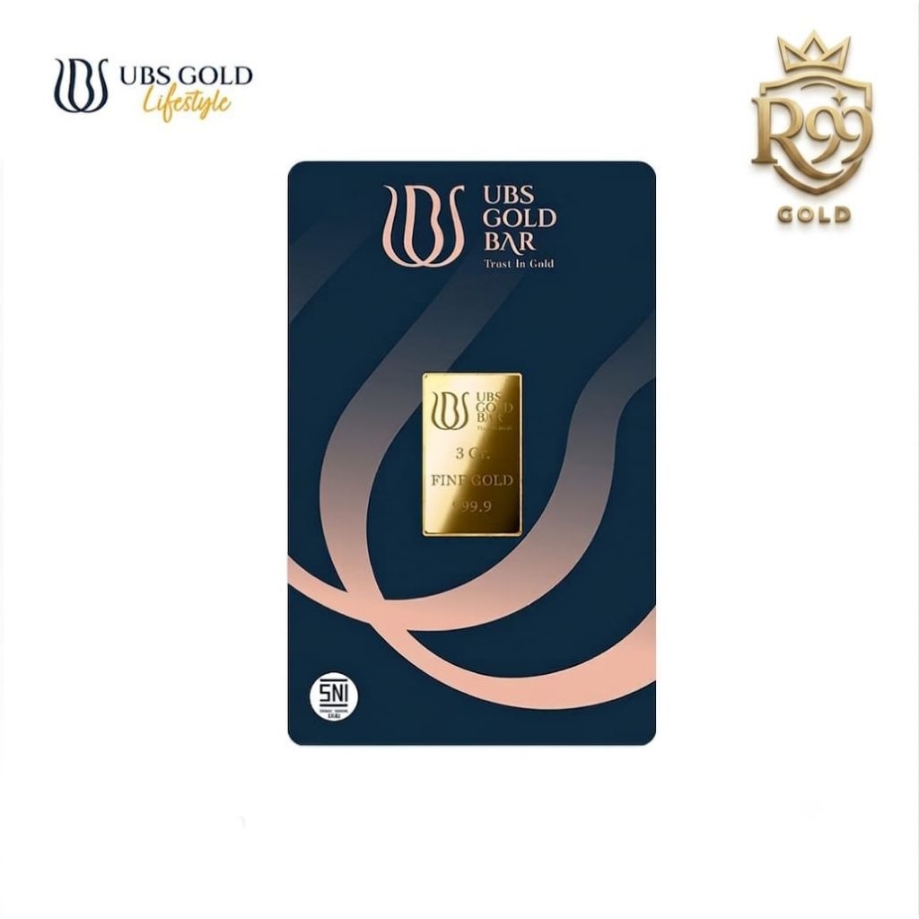 UBS Logam Mulia 3 Gram Classic.