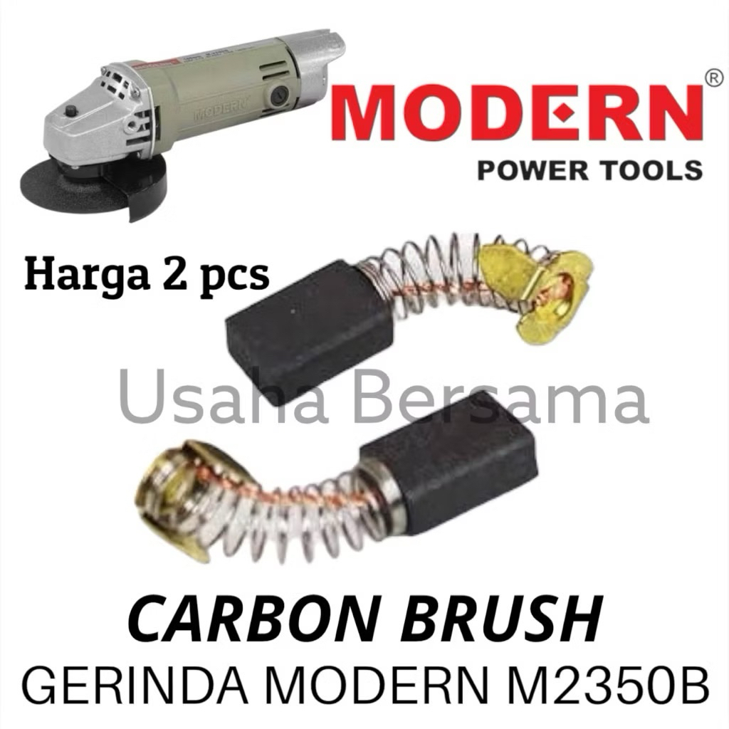 M2350B CARBON BRUSH GERINDA MODERN M2350B ARANG GERINDA MODERN M 2350 B BROSTEL M2350 CB 2350