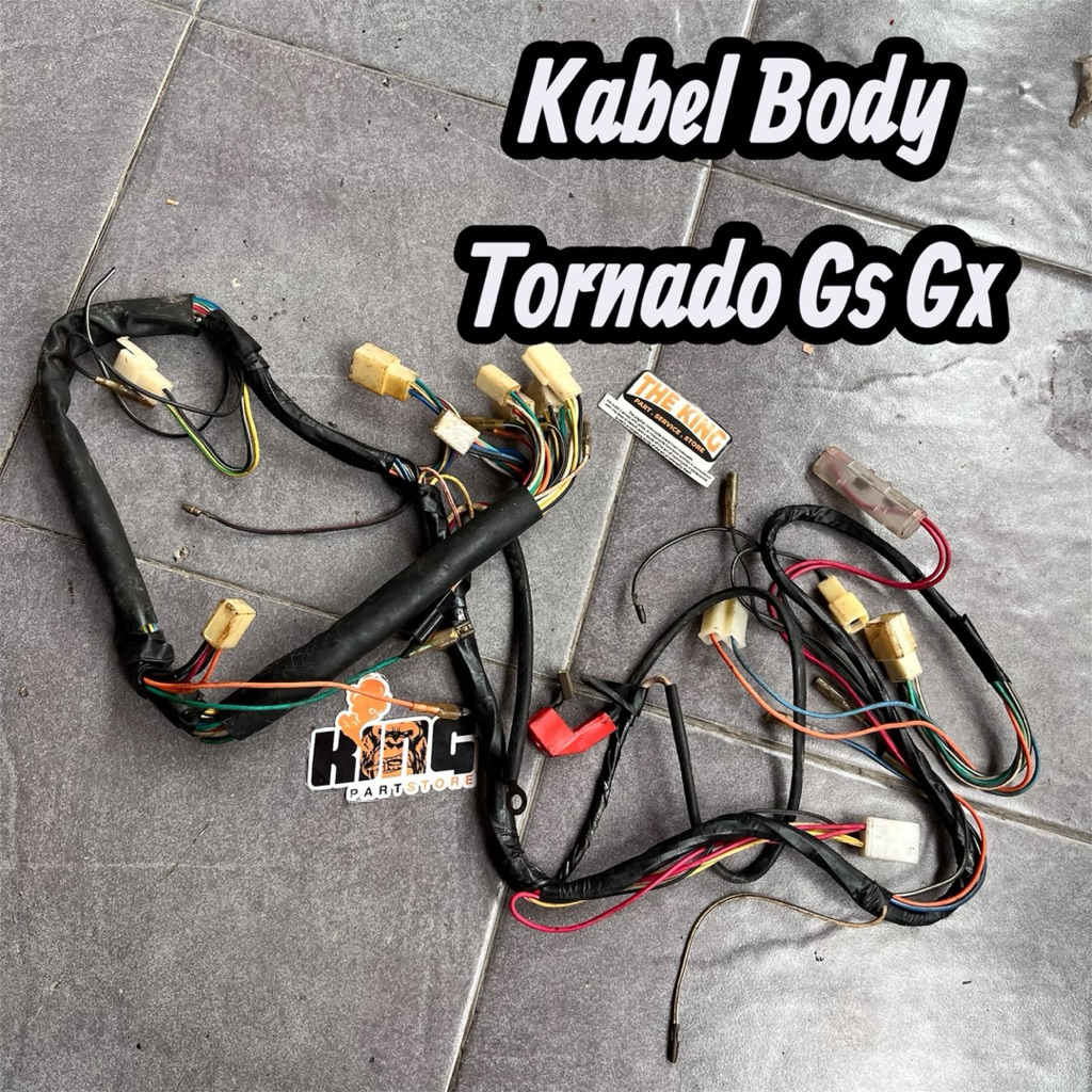 KABEL BODI SET SUZUKI TORNADO GS GX - KABEL BODY BODI FULLSET RC100 CDS RC110 CSDS NOS NON ORIGINAL