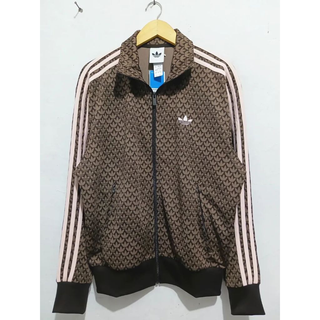 Adidas Firebird Monogram Track Jacket.
