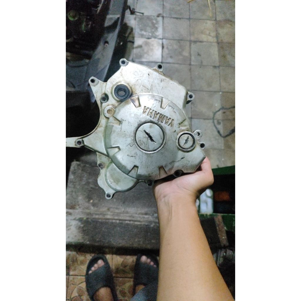 tutup kiri mesin mx old