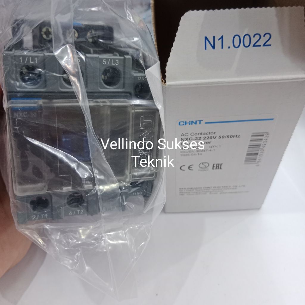 Kontaktor Chint NXC-32 220V 50A 3P